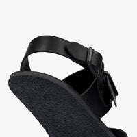 groundies kos crne muske sandale pogled odozdo i zadnji deo