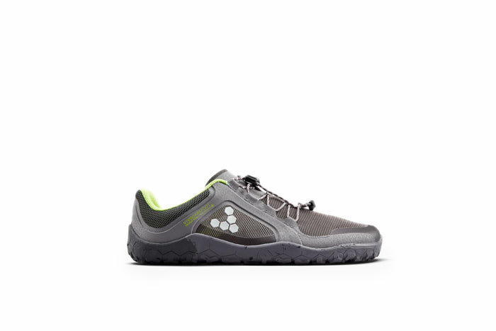 Vivobarefoot Primus Trail II FG sivi bocni prikaz leve patike