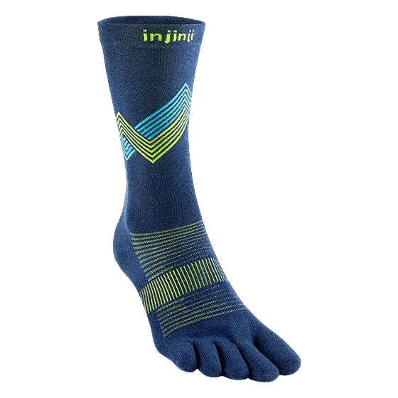 Injinji Run Lightweight Crew Glow petoprsta carapa – pojedinacni prikaz