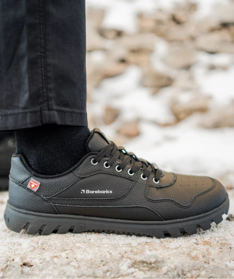 Zing Frost Crne barefoot patike lifestyle fotografija pogled spreda