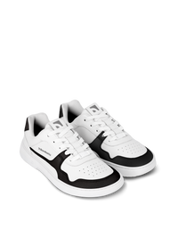 zing white and black leather par patika pod uglom