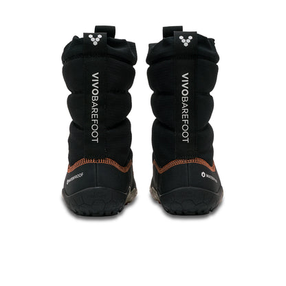 Par barefoot cizama Lumi FG crne prikaz spreda na beloj pozadini