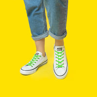 No-Tie Pertle Neon Zelene (bez vezivanja)