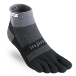 Injinji Run Midweight Mini-Crew Crno Sive