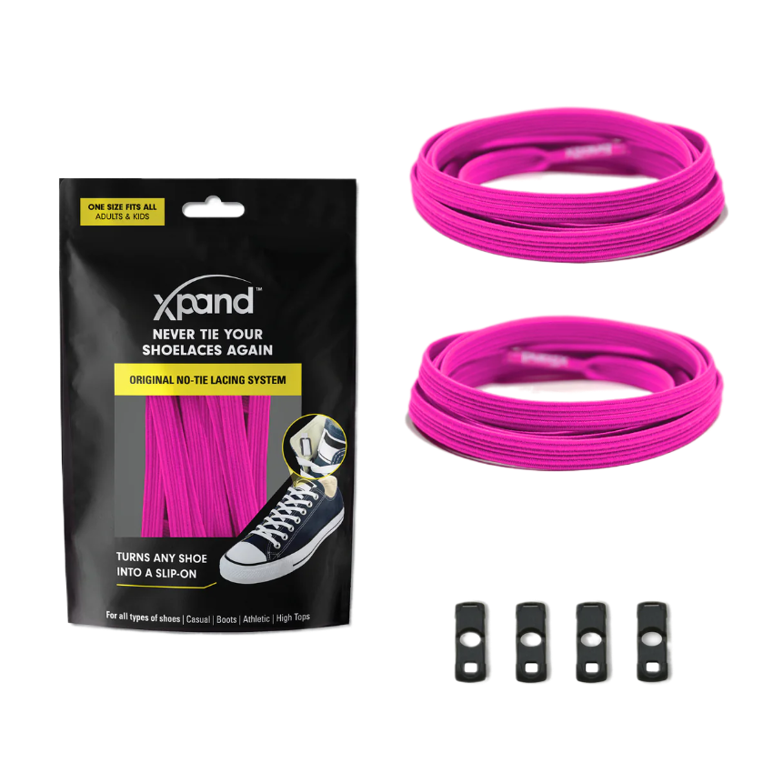 No-Tie Pertle Neon Pink (bez vezivanja)