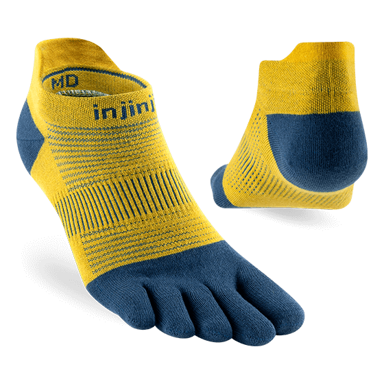 Injinji Run Lightweight No-Show Žuto Plave