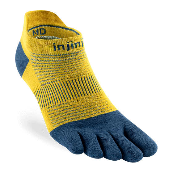 Injinji Run Lightweight No-Show Žuto Plave