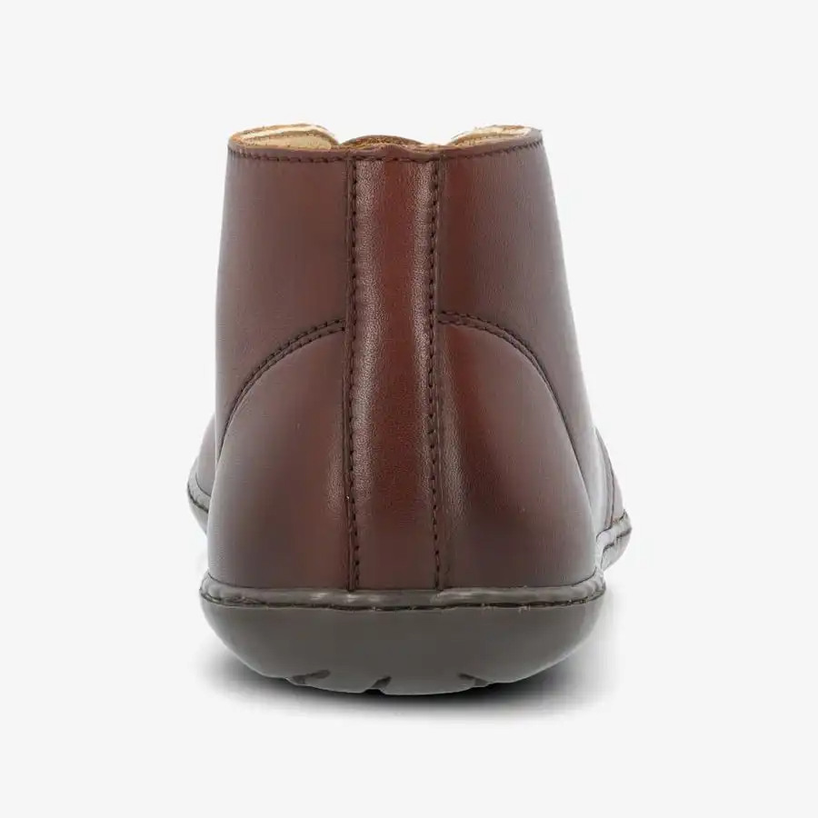 Groundies Milano Braon barefoot cipele zadnji pogled na pete cipela