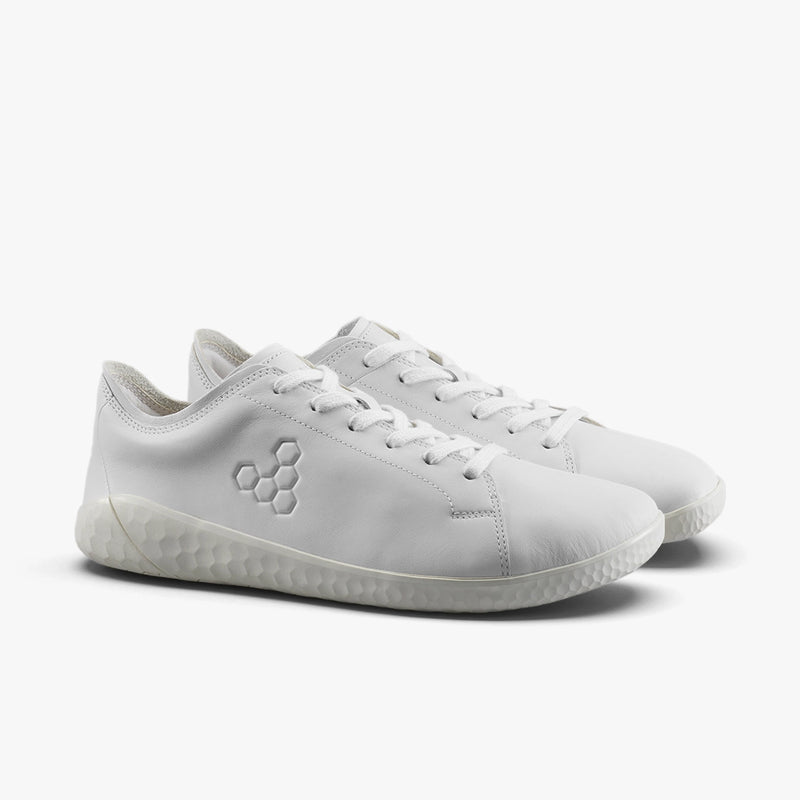 Vivobarefoot Geo Court IV Bright White spoljasnja strana patika u paru