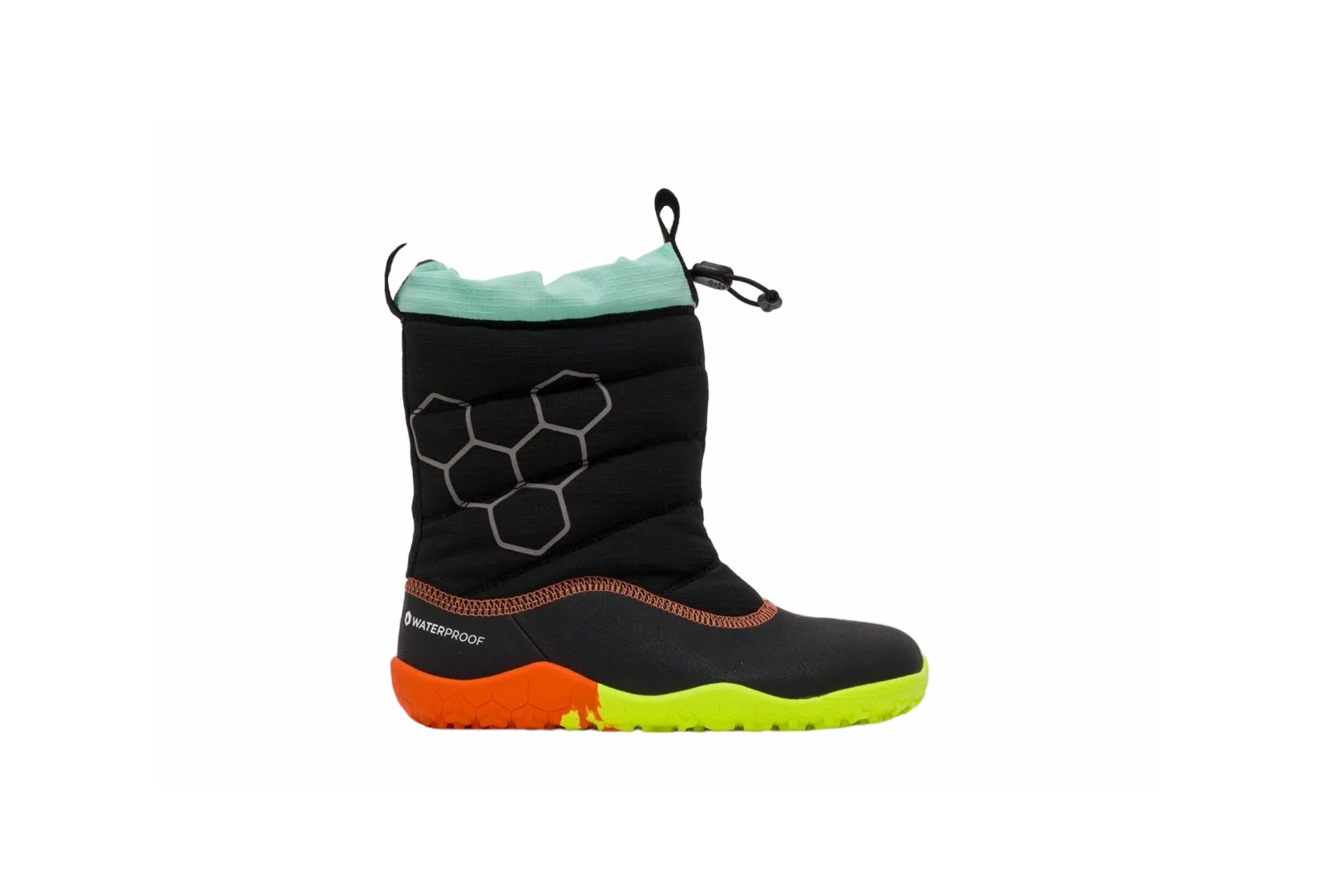 Barefoot cizme Lumi FG Electric bocni prikaz desne cizme na beloj pozadini