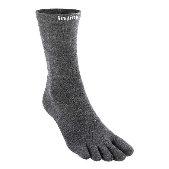 Injinji Liner Crew Wool Slate petoprsta carapa – pojedinacni prikaz