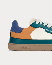 Barefoot patike Majorca teal zadnji prikaz pete i detalja dizajna