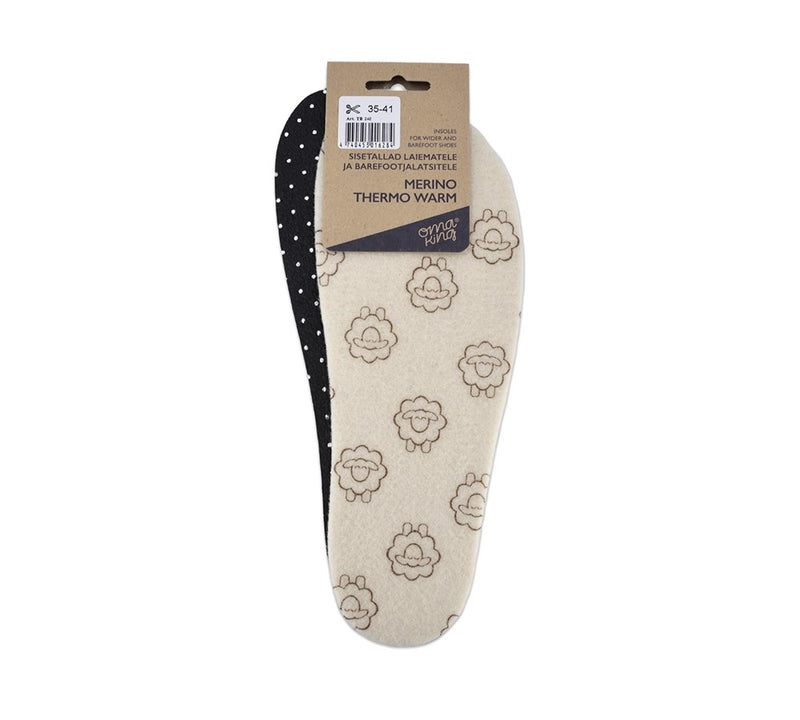 Merino Thermo Warm ulošci za barefoot obuću sa merino vunom, aluminijumskim slojem i lateks bazom, debljine 4 mm