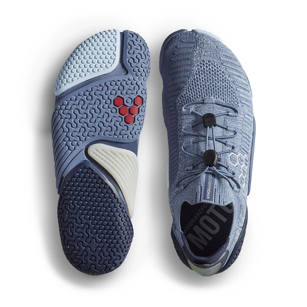 Vivobarefoot Motus Flex Flint pogled odozgo i djon