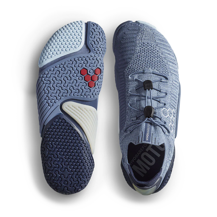 Vivobarefoot Motus Flex Flint pogled odozgo i djon