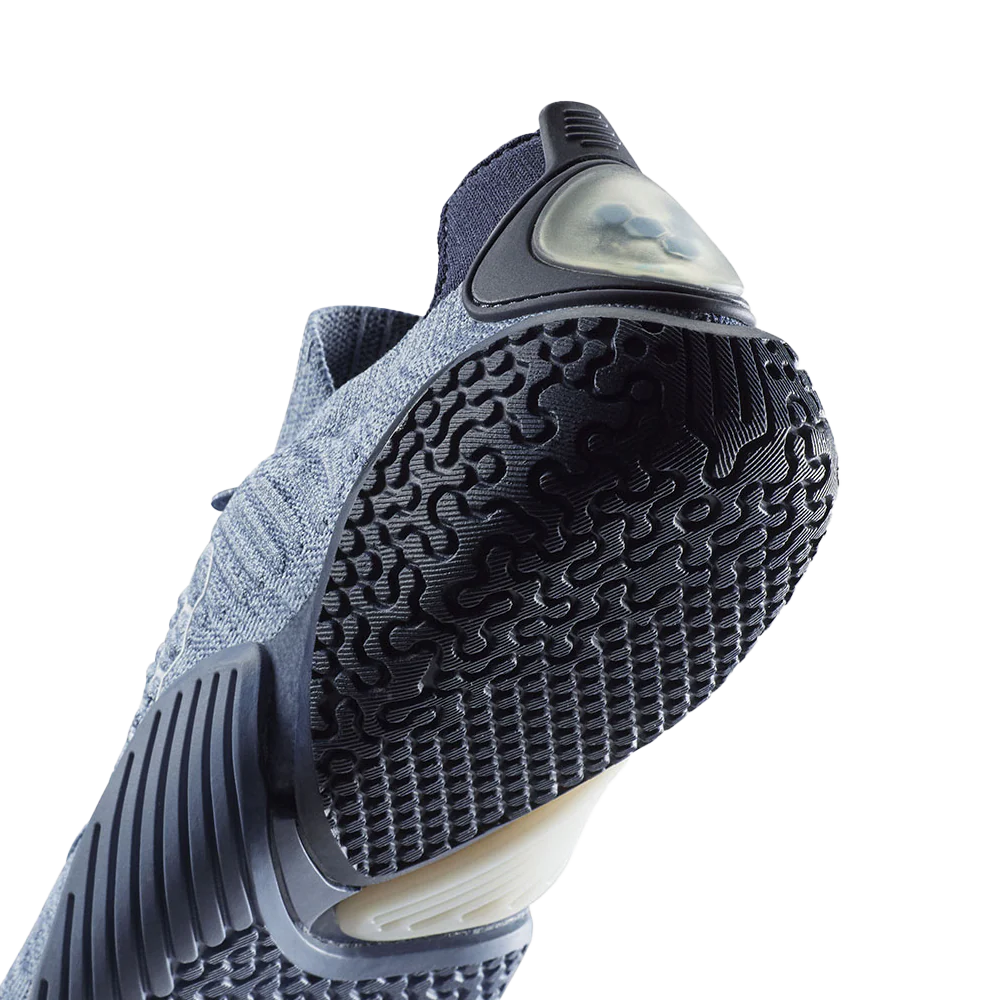 Vivobarefoot Motus Flex Flint detalj djona i luka stopala