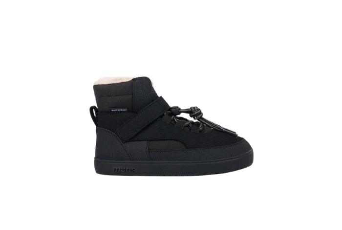 Muris Baltic Crne barefoot cizme bocni prikaz desne cizme