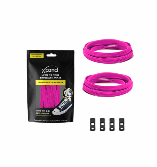 No-Tie Pertle Neon Pink (bez vezivanja)