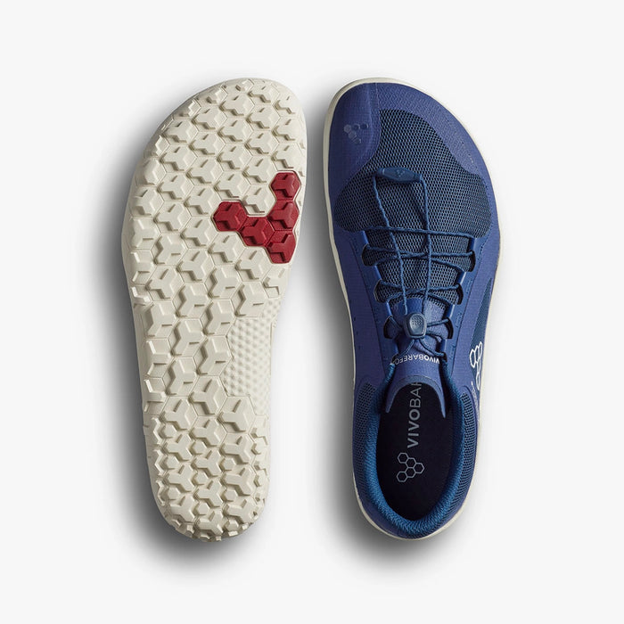 Vivobarefoot Primus Trail FG 3.5 Insignia Blue pogled odozgo i djon