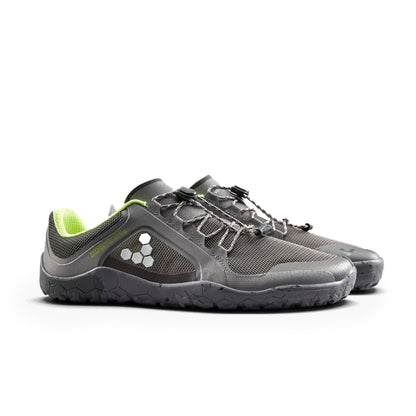 Vivobarefoot Primus Trail II FG sivi bocni prikaz iz drugog ugla