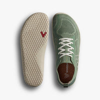 Vivobarefoot Primus Lite Knit Natural Zelena pogled odozgo i djon
