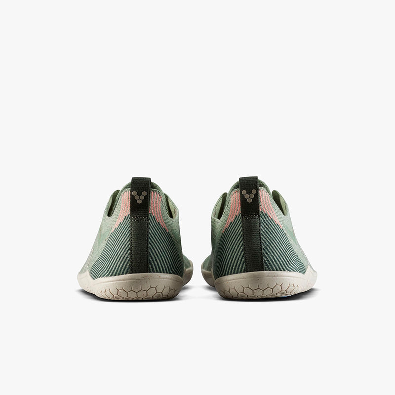 Vivobarefoot Primus Lite Knit Natural Zelena pogled od pozadi