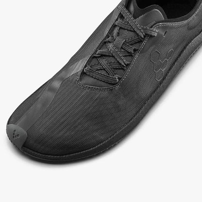 Vivobarefoot Primus Flow Dark Shadow trocetvrtinski prikaz sa spoljasnje strane