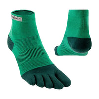 Injinji Run Lightweight Mini-Crew Fern petoprste carape – studijski prikaz para