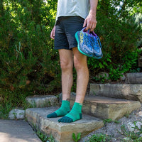 Model drzi Injinji Run Lightweight Mini-Crew Fern petoprste carape