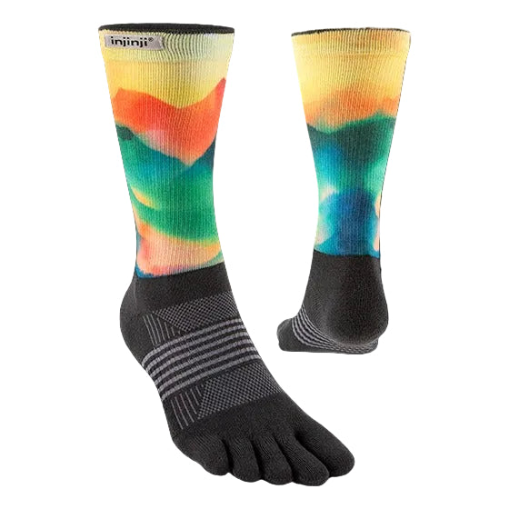 Injinji Spectrum Trail Midweight Crew Valley petoprsta carapa – proizvodni prikaz