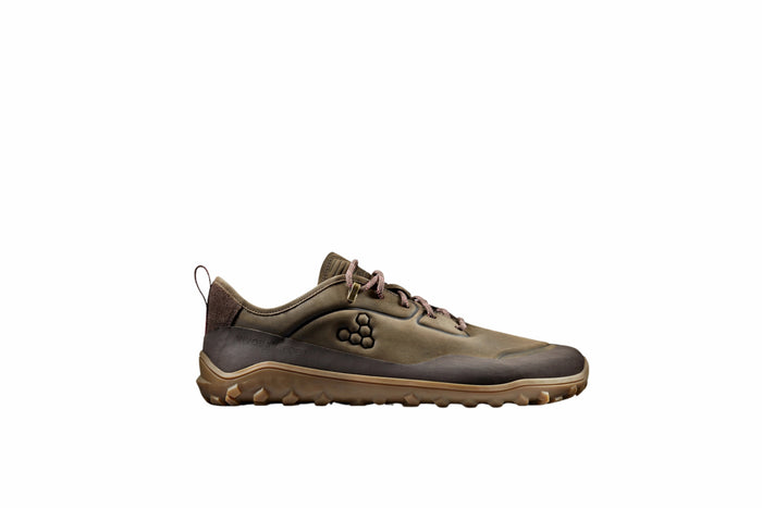 Vivobarefoot Tracker Leather AT Low braon bocni prikaz leve patike
