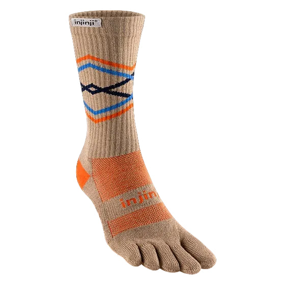 Injinji Trail Midweight Crew Grain petoprsta carapa – pojedinacni prikaz