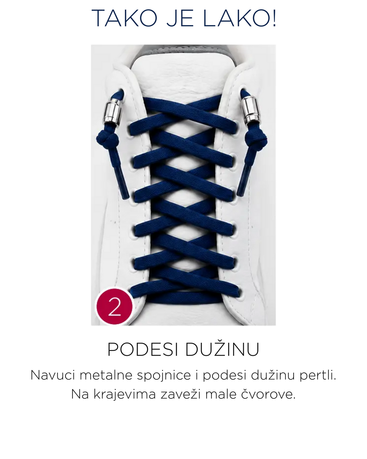 No-Tie Pertle - Lacess Teget