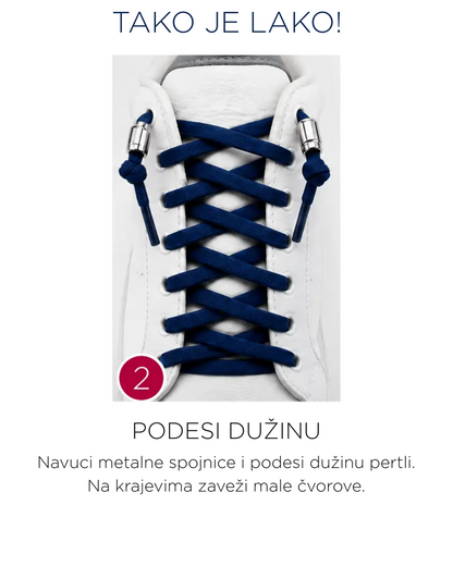 No-Tie Pertle - Lacess Teget