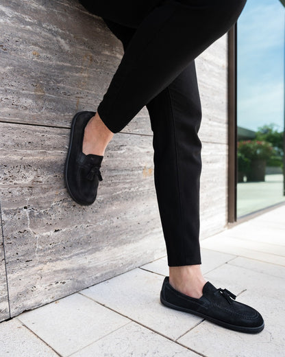 Be Lenka Portsiders barefoot mokasina –  lifestyle slika sa prednjim pogledom na mokasine