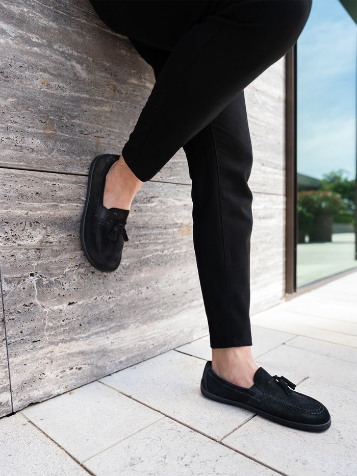 Be Lenka Portsiders barefoot mokasina –  lifestyle slika sa prednjim pogledom na mokasine