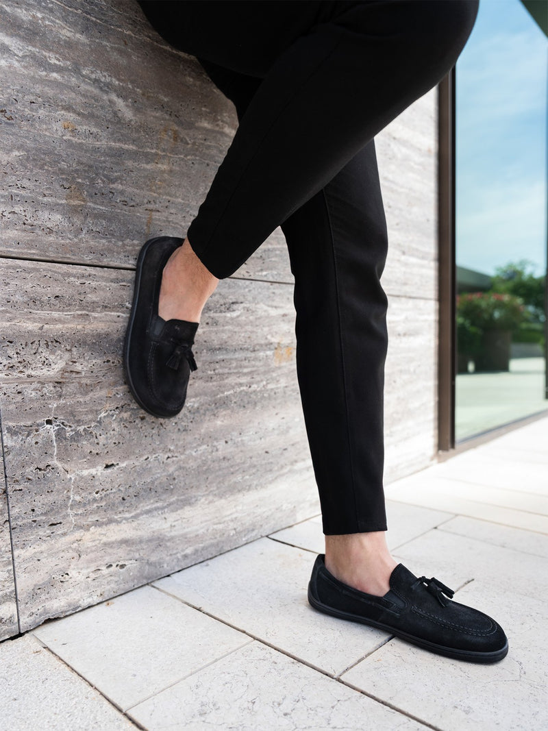 Be Lenka Portsiders barefoot mokasina –  lifestyle slika sa prednjim pogledom na mokasine