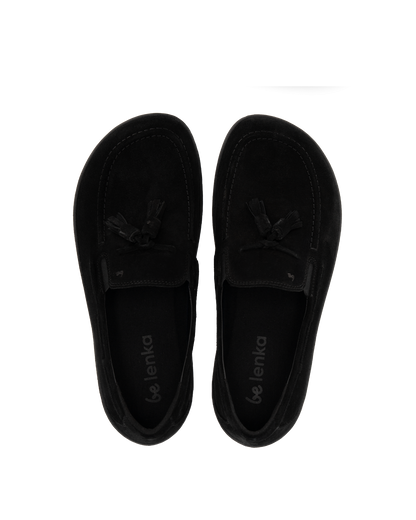 Be Lenka Portsiders barefoot mokasine – pogled odozgo na unutrasnjost crnog para

