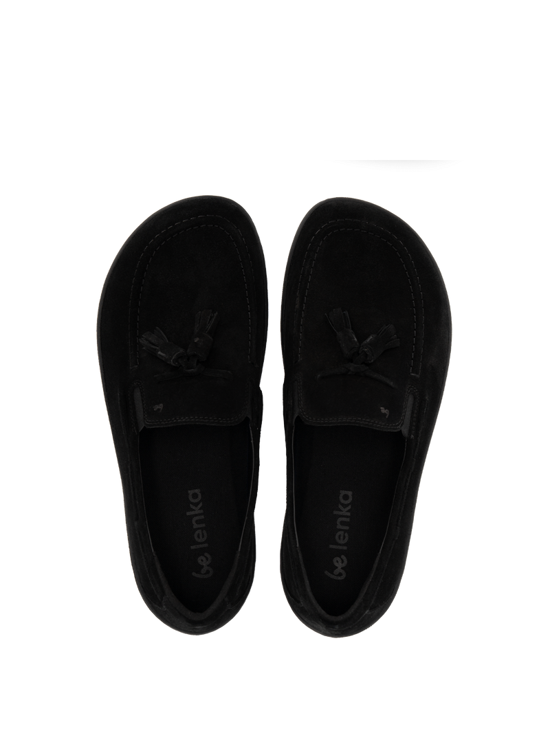 Be Lenka Portsiders barefoot mokasine – pogled odozgo na unutrasnjost crnog para

