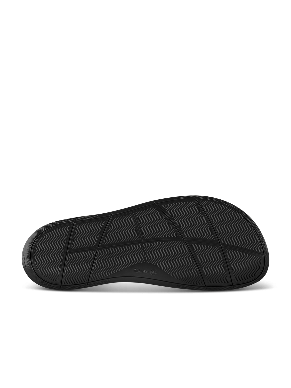 Be Lenka Portsiders barefoot mokasine – prikaz crnog djona sa teksturom


