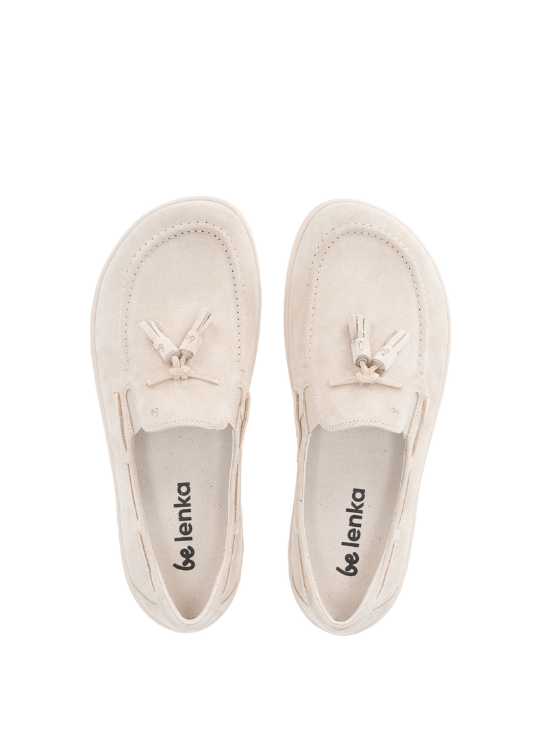 Be Lenka Portsiders barefoot mokasine – pogled odozgo na unutrasnjost para u bez boji

