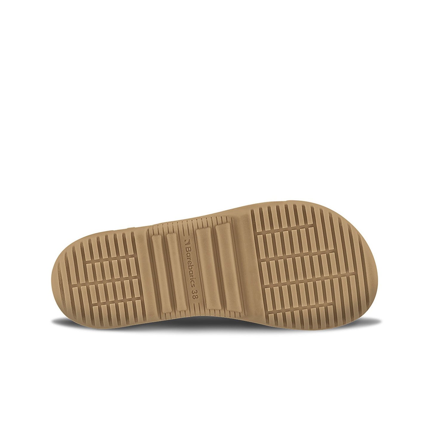 Barefoot cizme Barebarics Element crne prikaz djona odozdo na beloj pozadini