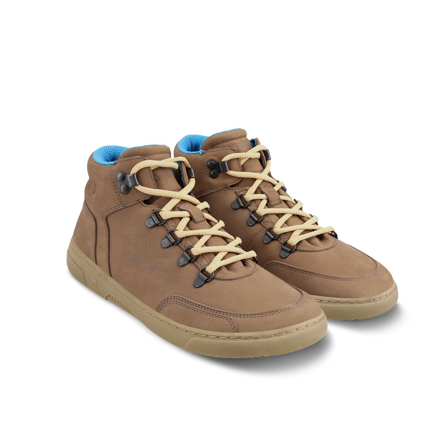Barefoot cizme Barebarics Element crne prikaz pod uglom sa strane na beloj pozadini