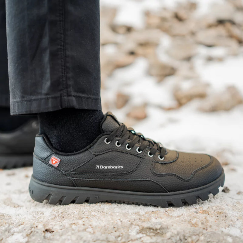 Zing Frost Crne barefoot patike lifestyle fotografija pogled spreda
