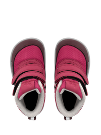 Par barefoot cizama Zippu Berry & Grey prikaz odozgo na beloj pozadini