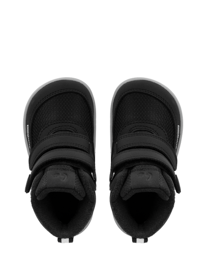 Par barefoot cizama Zippu Black & Grey prikaz odozgo na beloj pozadini