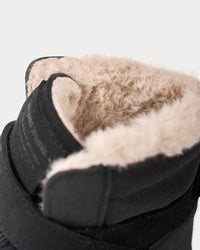 Muris Baltic Crne barefoot cizme detalj unutrasnje postave sa krznom