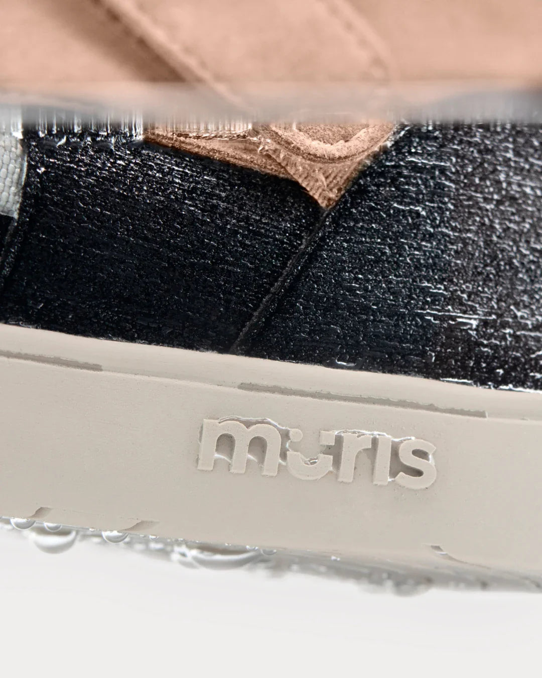 Muris Baltic Roze barefoot cizme detalj materijala i sava izbliza