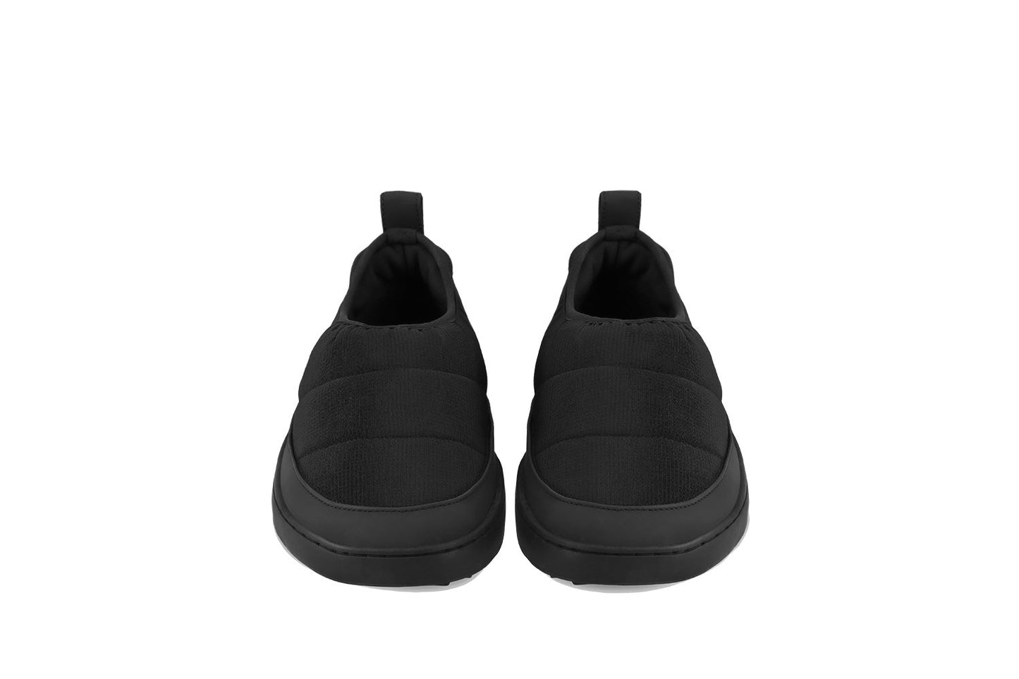 Nimbus Crne barefoot patike pogled od pozadi par patika