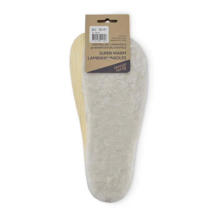 Super Warm ulošci za barefoot obuću od jagnjeće vune sa anti-slip bazom, debljine 9 mm
